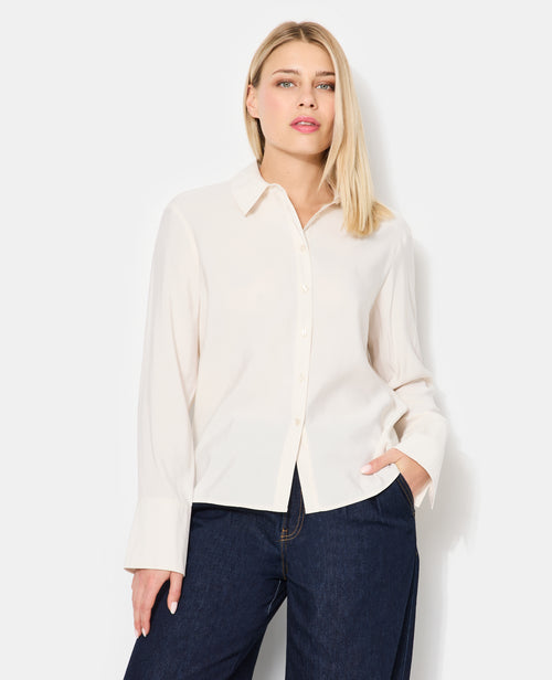 Chemise en tissu effet peau de pêche - PIMKIE - 5
