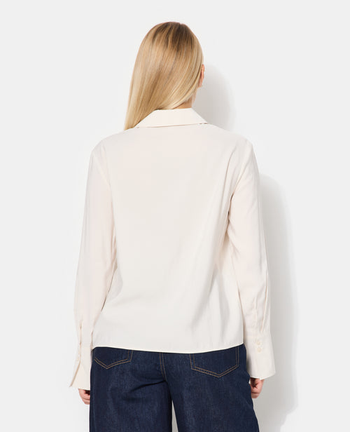 Chemise en tissu effet peau de pêche - PIMKIE - 6