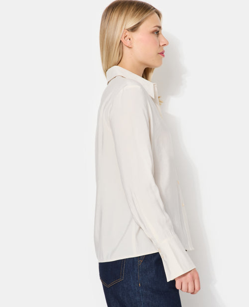 Chemise en tissu effet peau de pêche - PIMKIE - 8