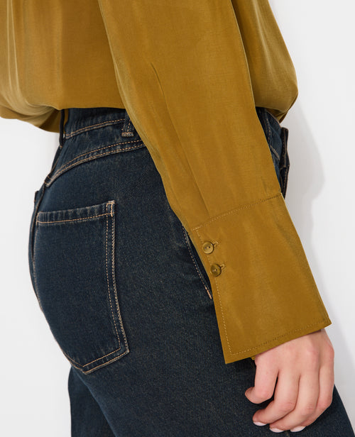 Chemise en tissu effet peau de pêche - PIMKIE - 2