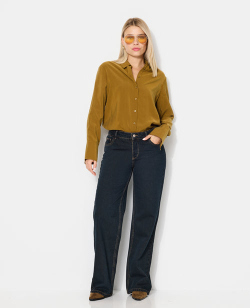 Chemise en tissu effet peau de pêche - PIMKIE - 3