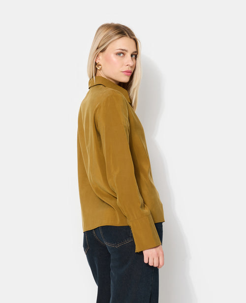 Chemise en tissu effet peau de pêche - PIMKIE - 6