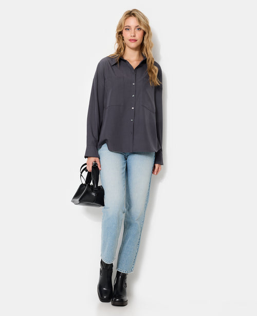 Chemise oversize city avec poches - PIMKIE - 3