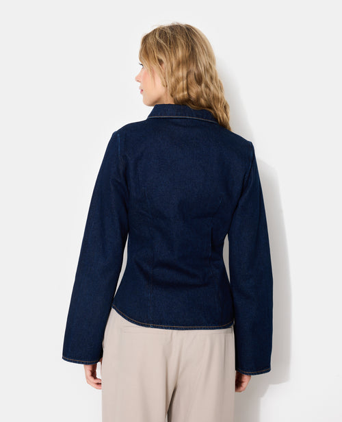 Chemise en jean stretch avec manches flare - PIMKIE - 6