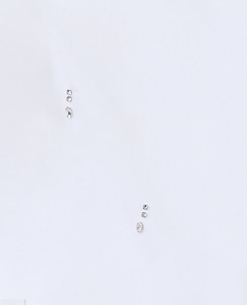 Chemise oversize avec strass devant - PIMKIE - 8