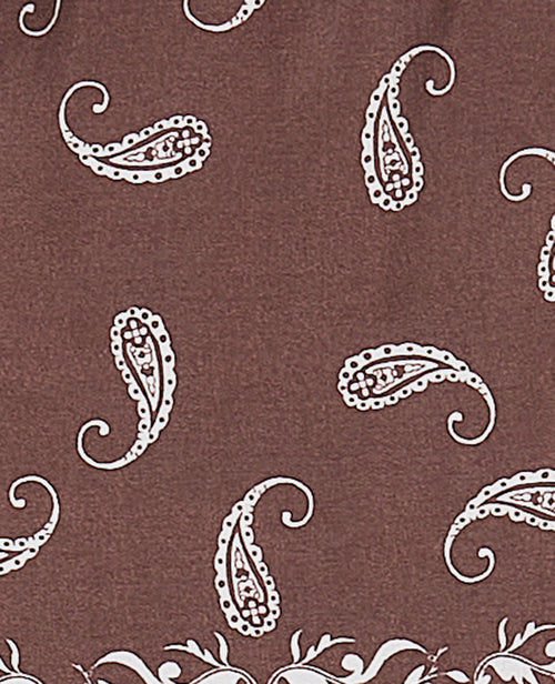 Top foulard dos-nu motif cachemire - PIMKIE - 8