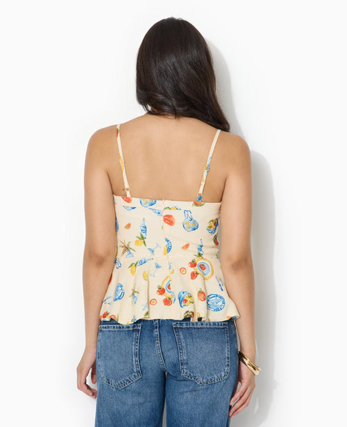 Top peplum à bretelles - PIMKIE - 6