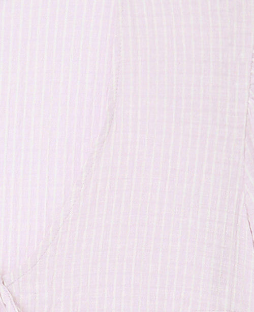 Blouse rayée avec nouettes et manches ballons - PIMKIE - 8