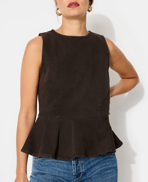 Top peplum en jean - PIMKIE - 2