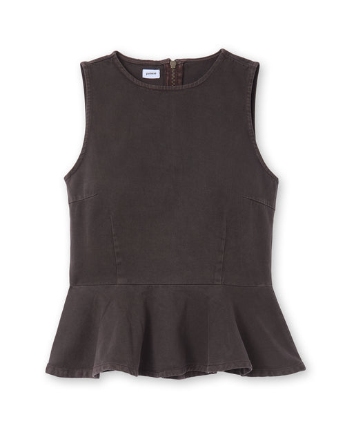 Top peplum en jean - PIMKIE - 4