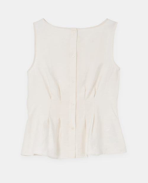 Top boutonné sans manches avec pinces - PIMKIE - 4