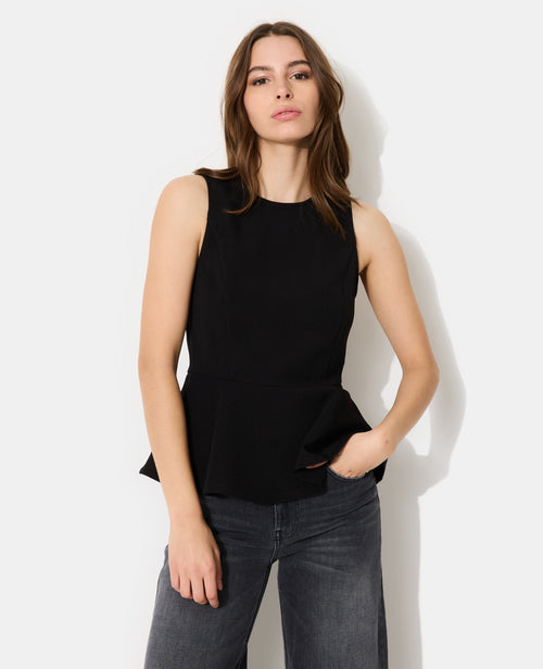Top peplum sans manches - PIMKIE - 1