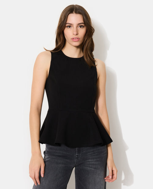 Top peplum sans manches - PIMKIE - 5