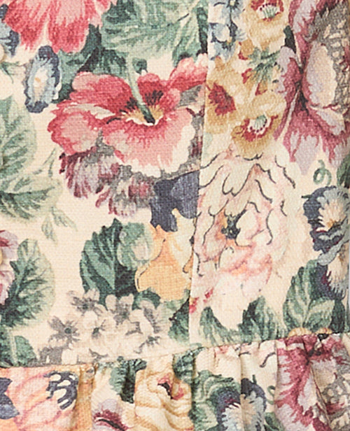 Blouse manches ballons en tissu texturé motif fleurs - PIMKIE - 8