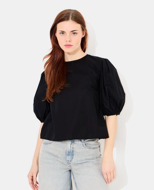 Blouse col rond avec manches ballons - PIMKIE - 1