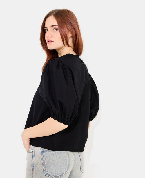 Blouse col rond avec manches ballons - PIMKIE - 6