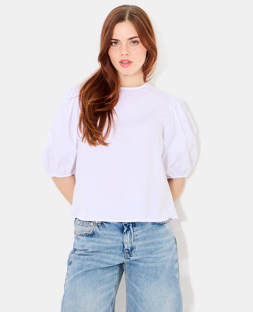 Blouse col rond avec manches ballons - PIMKIE - 5