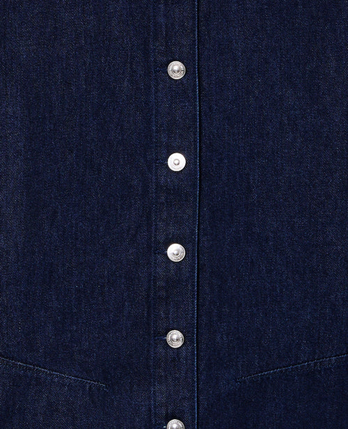 Chemise en jean cintrée avec manches chauve-souris - PIMKIE - 3