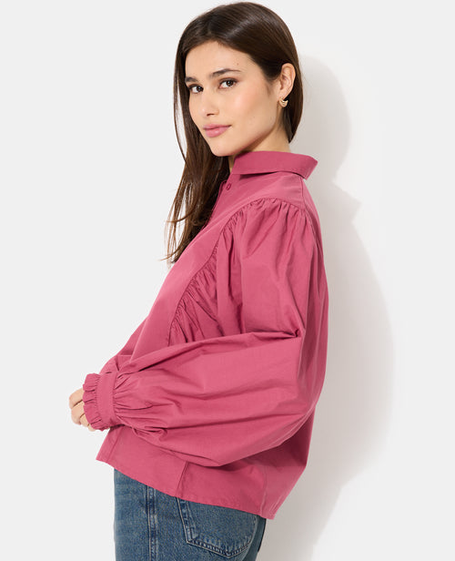 Chemise avec fronces et manches chauve-souris - PIMKIE - 3