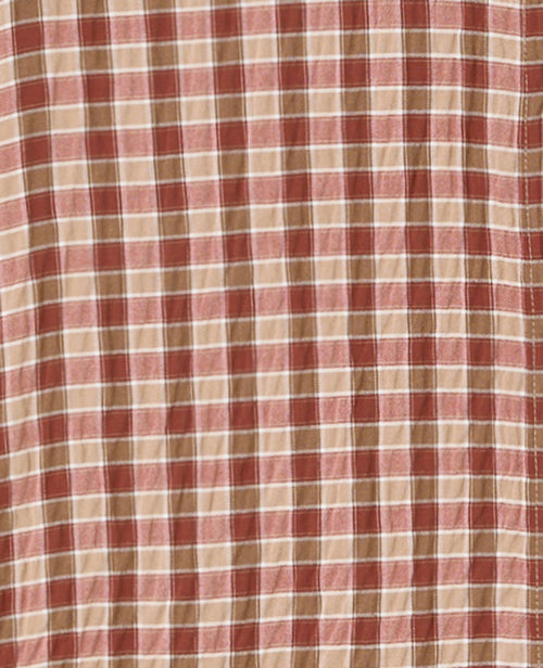 Chemise oversize en tissu gaufré motif carreaux - PIMKIE - 8