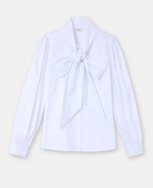 Chemise col lavalière avec manches ballons - PIMKIE - 4