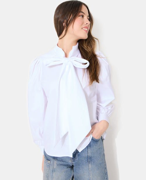 Chemise col lavalière avec manches ballons - PIMKIE - 5