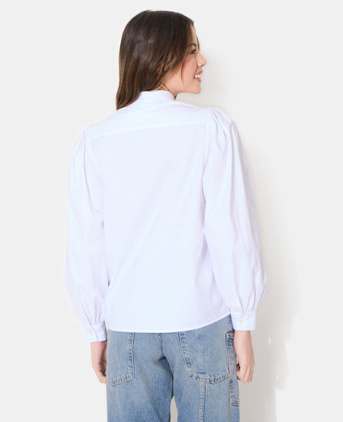 Chemise col lavalière avec manches ballons - PIMKIE - 6
