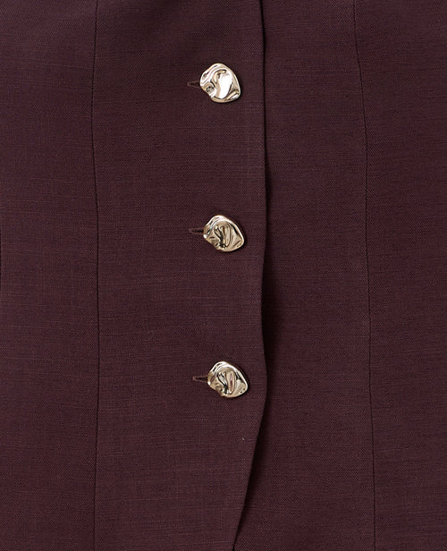 Top bustier avec boutons fantaisie - PIMKIE - 7