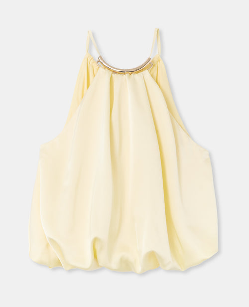 Top boule en satin avec détail bijou - PIMKIE - 4