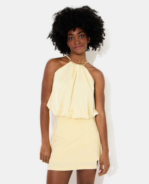 Top boule en satin avec détail bijou - PIMKIE - 8