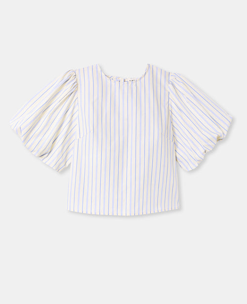 Blouse rayée manches ballons - PIMKIE - 4