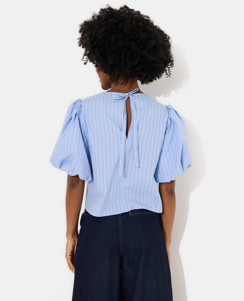 Blouse rayée manches ballons - PIMKIE - 6