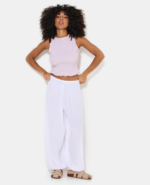 Top rayé smocké avec dos ouvert - PIMKIE - 3