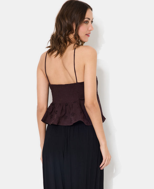 Top à bretelles avec fleurs en broderie anglaise - PIMKIE - 6