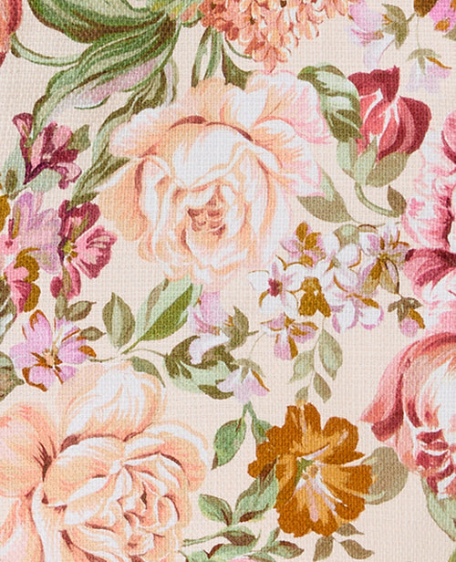 Top bustier motif fleurs façon tapisserie - PIMKIE - 8