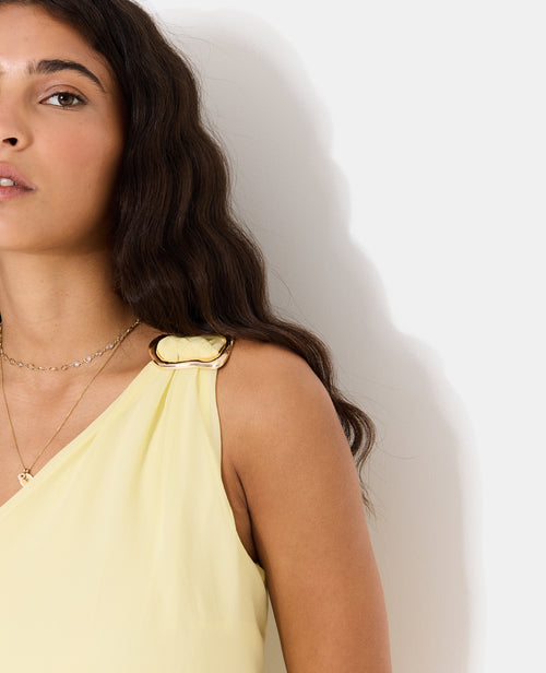 Top asymétrique one shoulder avec boucle - PIMKIE - 2