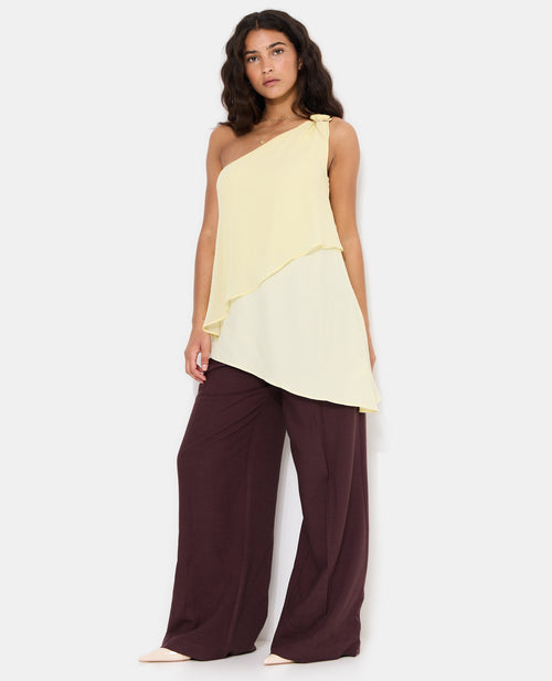 Top asymétrique one shoulder avec boucle - PIMKIE - 3