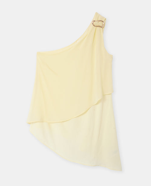 Top asymétrique one shoulder avec boucle - PIMKIE - 4