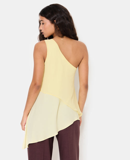 Top asymétrique one shoulder avec boucle - PIMKIE - 6