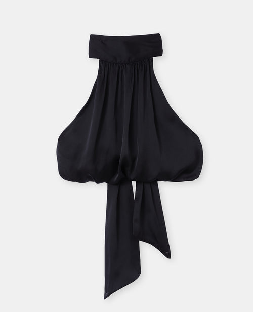 Top court dos-nu en satin - PIMKIE - 4