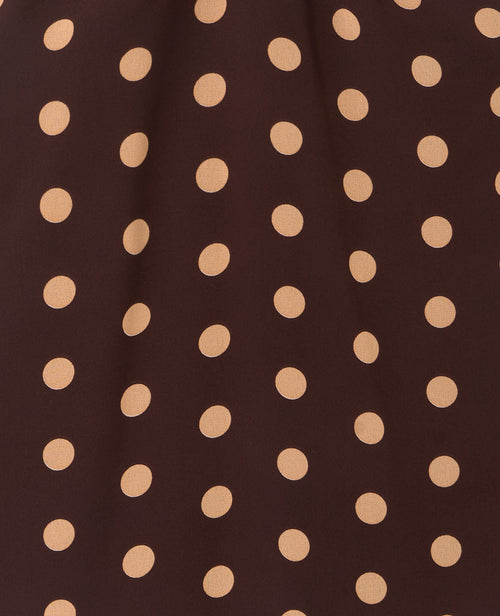 Top dos-nu en voile motif pois - PIMKIE - 8