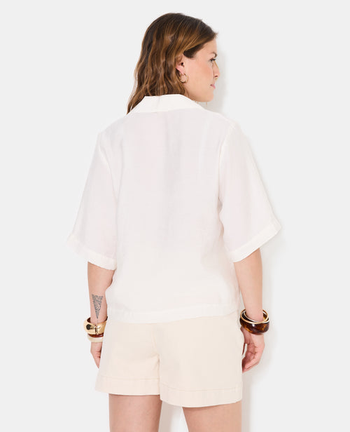 Chemise manches courtes col tailleur - PIMKIE - 6