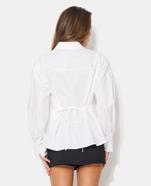 Chemise oversize avec épaulettes - PIMKIE - 1