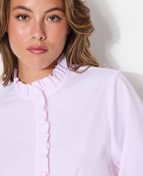 Chemise rayée avec volants - PIMKIE - 2
