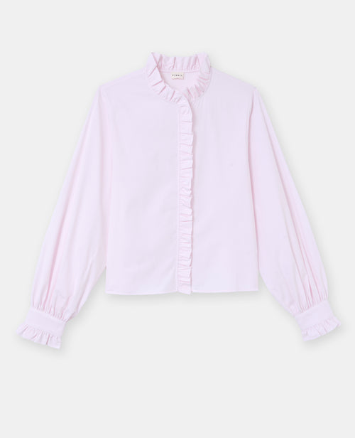 Chemise rayée avec volants - PIMKIE - 4