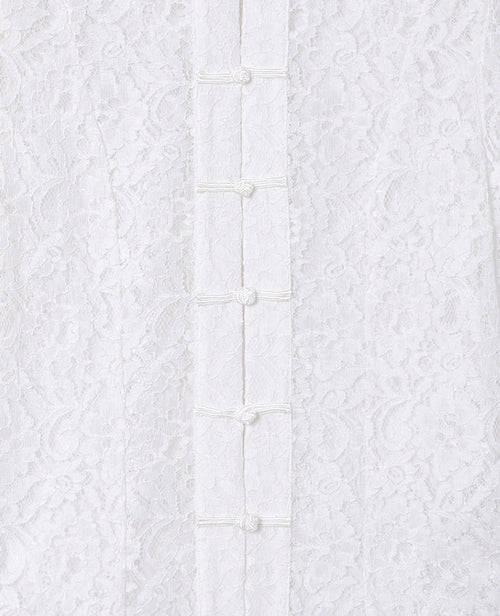 Chemisier dentelle avec boutonnières bandebourg - PIMKIE - 7