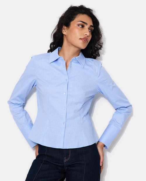 Chemise cintrée à carreaux - PIMKIE - 5