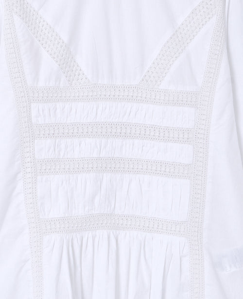 Blouse avec fronces, volants et broderies - PIMKIE - 1