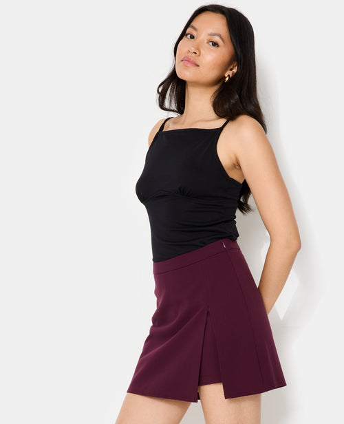 Jupe-short city avec fente - PIMKIE - 2