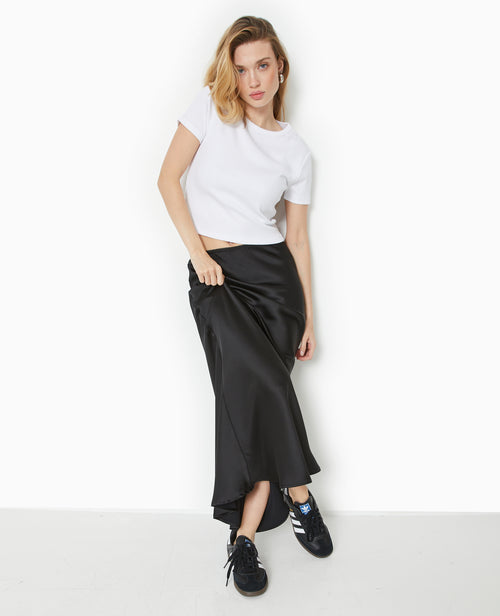 Jupe longue satinée - PIMKIE - 1